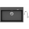 Set Sinks MAXIMO 780 Metalblack + batéria Sinks MIX 35 P chróm