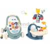 Sedátko do vaničky Baby Bath Time Little Smoby s prísavkami a vodnými hračkami od 6 mes