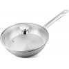 Panvica MagicHome Chloe, 20 cm, 1,5 lit., so sklenenou pokrievkou, nerez