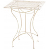 Design-Shop Kovový stôl GS19599 krémová antik