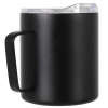 Lifeventure Outdoorový nerezový hrnček s viečkom Insulated Mountain Mug 350 ml, čierna