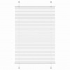 Plisovaná roleta bílá 90x150 cm Šířka látky 89,4 cm Polyester Bílá 4015498