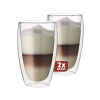 Maxxo DG832 latté dvoustěnné termo sklenice 2ks