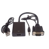 PremiumCord VGA audio konvertor HDMI, VGA + audio elektornický konvertor na rozhraní HDMI FULL HD 1 KHCON-49