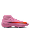 Nike Zoom Mercurial Superfly 10 Academy Adults Firm Ground Football Boots Pink/Black 7 (41)