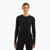 Dámske termo tričko longsleeve ODLO Merino 160 Bl Top Crew Neck black