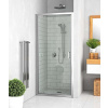 ROTH LEGA LINE LLDO1 80cm sprchové dvere do niky / sprchový kút, rám brillant - 21 sklo intimglass