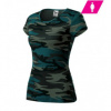 MALFINI CAMO PURE C22 Tričko dámske C22C117 2XL C1 camouflage petrol