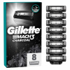 Gillette Mach3 Charcoal 8 ks