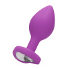 Shots Ouch! Diamond Heart Butt Plug Regular