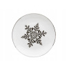 Vianočný dezertný tanier Florina ELSA biely 20cm