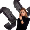 Univerzálny čierny remienok Polax, šírka 22 mm