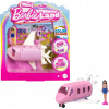 Barbie Mini BarbieLand Lietadlo, hračka a mini bábika, súprava 4+ HYF38