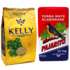 Yerba Mate Pajarito Elaborada + Brasil Kelly Sin Humo 2 x 1 kg 2000 g
