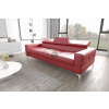 Nábytek PEGAS s.r.o. Sofa TOSCANIA III 250 cm přírodní kůže - červená kůže