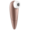 Satisfyer 1 Number One - vzdušný stimulátor klitorisu (hnedý)