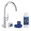 GROHE Blue Pure Eurosmart filtrácia+vyťahovací výtok, Chróm 30383000 GRO 30383000