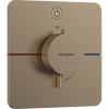 Hansgrohe SprchaSelect Comfort Q Termostatická batéria, brúsený bronz 15581140