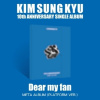 Kim Sung Kyu: Dear My Fan - Platform Album