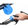 Zvonček na bicykel modrý elektronický klaksón hlasný 130 dB siréna na ro