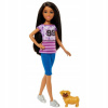 BARBIE LALKA STACIE LIGAYA s psíkom HRM06
