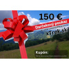 DARČEKOVÝ POUKAZ Vytlačené (darček navyše) 150 €