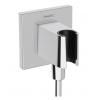 Hansgrohe Fixfit E prípojka hadice so sprchovým držiakom Chróm HG 26889000