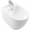 Villeroy & Boch Subway 3.0 - Stojaci bidet, s prepadom, otvor na batériu, alpská biela 44710001