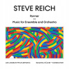 LOS ANGELES PHILHARMONIC - STEVE REICH: RUNNER - MUSIC FOR ENSEMBLE AND ORCHESTRA LP