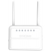 STRONG 4G LTE router 360/ Wi-Fi štandard 802.11b/g/n/ 300 Mbit/s/ 2,4GHz/ 4x LAN/ 1x SIM slot/ 2 odnímateľné antény