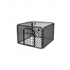 LEOBERT ohrádka 90x90x60cm čierna