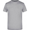 DAIBER JN 02 / Pánske tričko z ťažkej bavlny - grey heather XXL