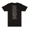 Fender Logo Date Back Tee Black XL