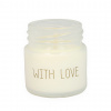 My Flame Lifestyle My Flame - SVÍČKA - WITH LOVE - white - winter glow