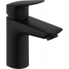 Hansgrohe Logis, umývadlová batéria 100 s odtokovou súpravou s tiahlom, čierna matná, HAN-71100670