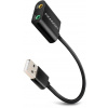AXAGON zvuková karta USB / ADA-12 / USB 2.0 / kábel 15cm