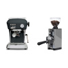 Ascaso Dream ONE, Anthracite + Eureka Mignon Libra 65 All Purpose, CR grey