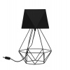 Light Home Stolná lampa Diamond, 1x textilné tienidlo (výber z 10 farieb), (výber z 3 farieb konštrukcie), d