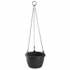 Marina závesný kvetináč antracitová priemer 30 cm - 30 cm