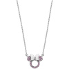 Disney Trblietavý strieborný náhrdelník Minnie mouse NS00048RZPL-157.CS