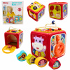 EDUKAČNÁ HRAČKA PRE DETI DOJČATÁ INTERAKTÍVNA KOCKA PIANÍNKO KOCKY