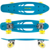 Skateboard skateboard Spokey FISH - svietiace kolieska
