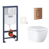 Grohe Závěsný wc set do lehkých stěn / předstěnová montáž Euro Ceramic SIKOGRSEUSCDL0