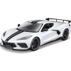 Maisto Maisto Chevrolet Corvette Stingray Coupe 2020 1:18 bílá