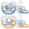 Philips AVENT Cumlík Ultra air zvieratko 0-6m chlapec 2 ks 949336