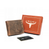 Peňaženka - Buffalo Wild Wallet Prírodná koža hnedá po 18-RM-05L-BAW-T-Men's Product (Buffalo pánska kožená koža koža P18)