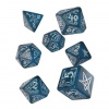 Q Workshop Call of Cthulhu Dice Set Abyssal & White (7)