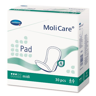 MoliCare Pad 3 kvapky midi 30 ks