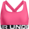Under Armour Armour UA Crossback Sports Bra Girls' Super Pink 13 rokov