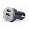 Gembird 2x USB nabíječka do auta 2,1A, černá (EG-U2C2A-CAR-02)